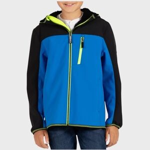 Gerry Weber Boys’ Falcon Softshell Blue and Black Jacket M NWT